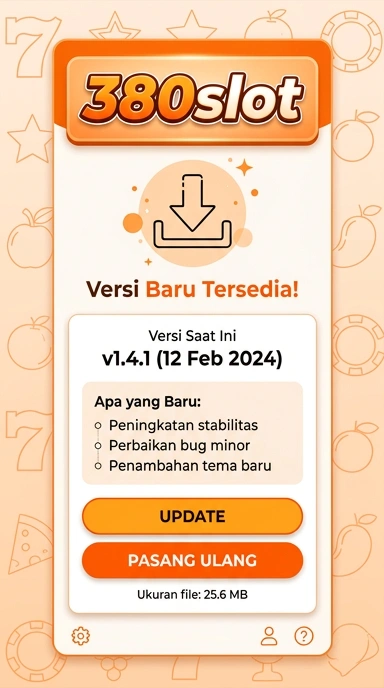 Tampilan riwayat versi 380slot