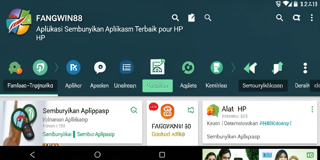 Antarmuka FANGWIN88 yang sederhana dan mudah digunakan.